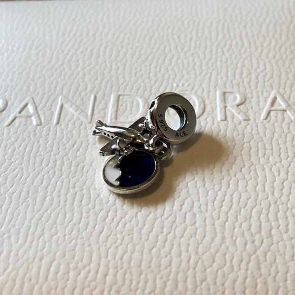 New Pandora Airplane Charm - Picture 2 of 7